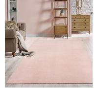 Tapis moelleux - THE CARPET - Relax - Antidérapant - Lavable - 240x340 cm - Blush