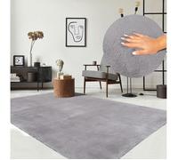Tapis Moelleux - THE CARPET - Relax - Antidérapant - Lavable - Gris - 200x280 cm