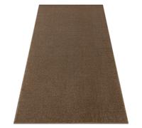 TAPIS - Moquette SEDUCTION marron 46 doux, durable, chambre, hôtel 100x250 cm