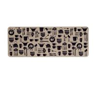 Tapis Multi-Usage Tissé Kitchen 45x120cm Naturel
