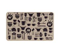 Tapis Multi-Usage Tissé Kitchen 45x75cm Naturel