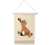 Tapis Mural Renard Forest Friends Bleu,beige TU
