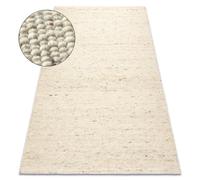 Tapis NEPAL 2100 beige - laine double face naturel 60x100 cm