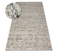 Tapis NEPAL 2100 naturel grigio - laine double face 160x220 cm