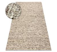 Tapis NEPAL 2100 sand beige - laine double face naturel 200x300 cm