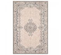 Tapis orient 80x150 rectangle rose tissé motif classique MEDASTEL