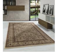 Tapis Orient Beige 300 x 400 cmTapis oriental classique à tissage serré motifs ornementaux et floraux tapis à poil court