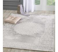 Tapis orient style 240x340 gris