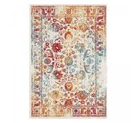 Tapis oriental 60x110 rectangle multicolore tissé motif ancestral DESTRUCT 1