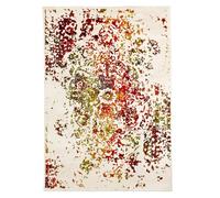 Tapis oriental 80x150 rectangle multicolore tissé motif ancestral DESTRUCT 2