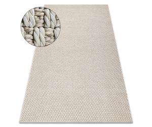 Tapis ORIGI 3555 crème - ficelle SISAL tissée à plat 155x220 cm