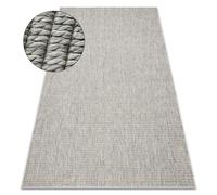 Tapis ORIGI 3583 gris - ficelle SISAL tissée à plat 194x290 cm