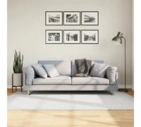 Vidaxl Tapis Oviedo À Poils Courts Gris 140x200 Cm