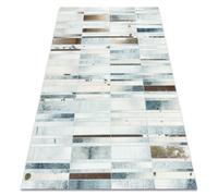Tapis PATCHWORK 21717 beige - Peau de vache planches 160x230 cm