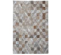 Tapis peau de vache 80x150 kilim fait main marron