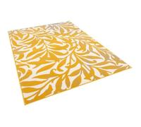 Tapis - PERGAMON - Samba - Moderne - Fleurs Curry Jaune - 140x200 cm