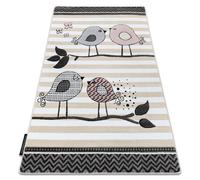 Tapis PETIT BIRDS PETITS OISEAUX crème 120x170 cm