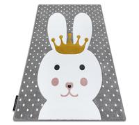 Tapis PETIT BUNNY PETIT LAPIN gris 120x170 cm