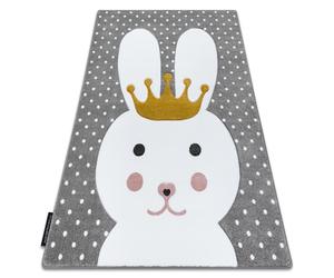 Tapis PETIT BUNNY PETIT LAPIN gris 140x190 cm