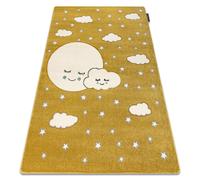 Tapis PETIT MOON étoiles des nuages or 140x190 cm