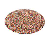 HAY Tapis Pinocchio rond en laine multicolore Ø 140 cm