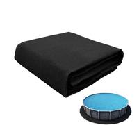 Tapis piscine Sous-Couche Bassin | Coussin de piscine Extérieur, jardin, pelouse, terrasse, évite perforations bois et