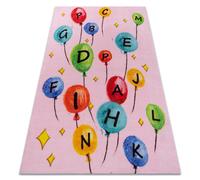 Tapis PLAY des ballons des lettres alphabet G3548-3 rose 140x190 cm