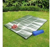Tapis Pliable Et Imperméable En Aluminium, Accessoire De Randonnée, Grand Côté, Pique-Nique, Double Couverture, Portable, Outils D'urgence Et De Camping