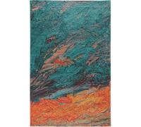 Tapis Poil Ras Tissé À Plat Stay Turquoise 115x180 Cm - Tapis Poil Court Design Moderne Pour Salon