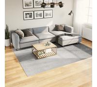 Vidaxl Tapis Iza Poils Courts Style Scandinave Gris Ø 100 Cm