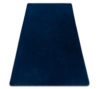 Tapis POSH Shaggy bleu très épais en peluche antidérapant bleu foncé 80x150 cm