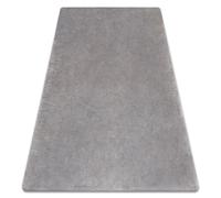 Tapis POSH Shaggy noir très épais en peluche antidérapant gris 160x220 cm