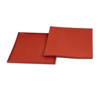 silikomart 23.022.00.0065 Tapis Roulade Silicone Roulade-32,5 x 32,5 h 1 cm, Red