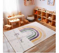 Tapis pour chambre d'enfants crème - CARPETTEX - Rectangulaire - Synthétique - 160 x 230 cm