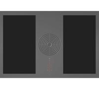 Tapis pour cuisinière à induction | Tapis 100 % silicone pour plaques à induction | Lot de 2, noir | Protection pour plaques à induction | Tapis de cuisson | Protection pour plaque de cuisson | Dessou