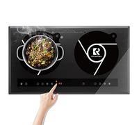 Tapis pour cuisinière à induction 20 cm, tapis de protection pour cuisinière à induction, housse pour plaque de cuisson, tapis de protection pour plaque à induction, housse pour plaque de cuisson