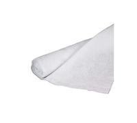 Atmosphera – Tapis pour sapin de Noël rectangulaire à paillettes – 100 x 200 cm – Blanc
