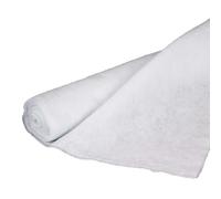 Tapis pour sapin de Noël rectangulaire à paillettes - L. 100 x l. 200 cm - Blanc