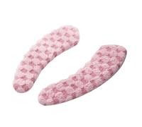 Tapis pour WC | Abattant rembourré universel adhésif lavable épais en peluche, drap antidérapant doux et absorbant, bain chaud à l'épreuve du froid