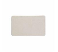Paris Prix - Tapis rectangle Simeo - 45 x 75 cm - Naturel beige - Tissé uni