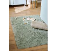 Tapis rectangle SAUVAGE vert TU