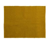 Tapis rectangulaire 130x170 cm pur coton collection MOOREA jaune gold