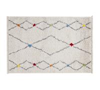 Tapis rectangulaire à motifs losanges 60 x 120 cm LIO