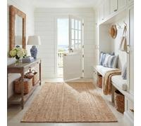 Tapis rectangulaire d'intérieur fibre naturelle , collection Fibre naturelle, NF747, en naturel, 152 X 244 cm pour le salon, la chambre ou tout autre espace intérieur par SAFAVIEH.