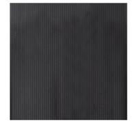 Vidaxl Tapis Rectangulaire Gris 100x100 Cm Bambou