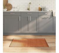vidaXL Tapis rectangulaire Marron 60x100 cm Bambou