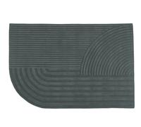 Muuto Tapis Relevo - Laine Nouvelle-Zélande 170 x 240 cm Vert foncé