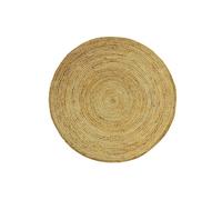 Tapis rond - 100% jute tressé - D. 200 cm - Naturel - JAIPUR