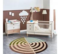 Tapis rond 150x150 rond multicolore
