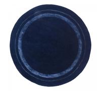 Tapis rond Ø200cm fait main en laine motif simple pour salon REDOOK